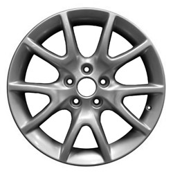 New Replacement 17" Wheel Fits 2013-2016 DODGE DART 1TH58GSAAC